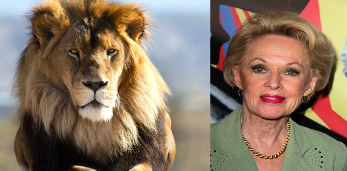 tippi-hedren-lion-10-unlikely-celebrity-pets