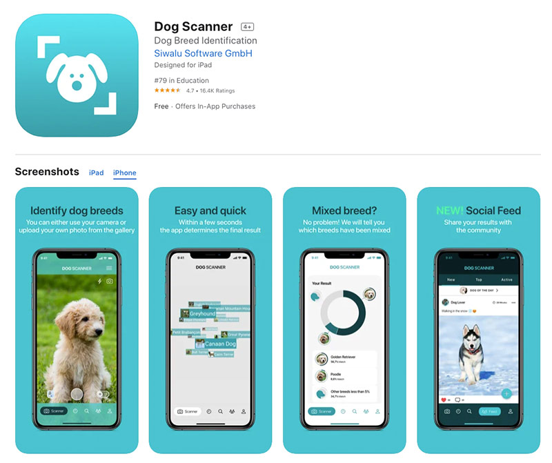 dog scanner app